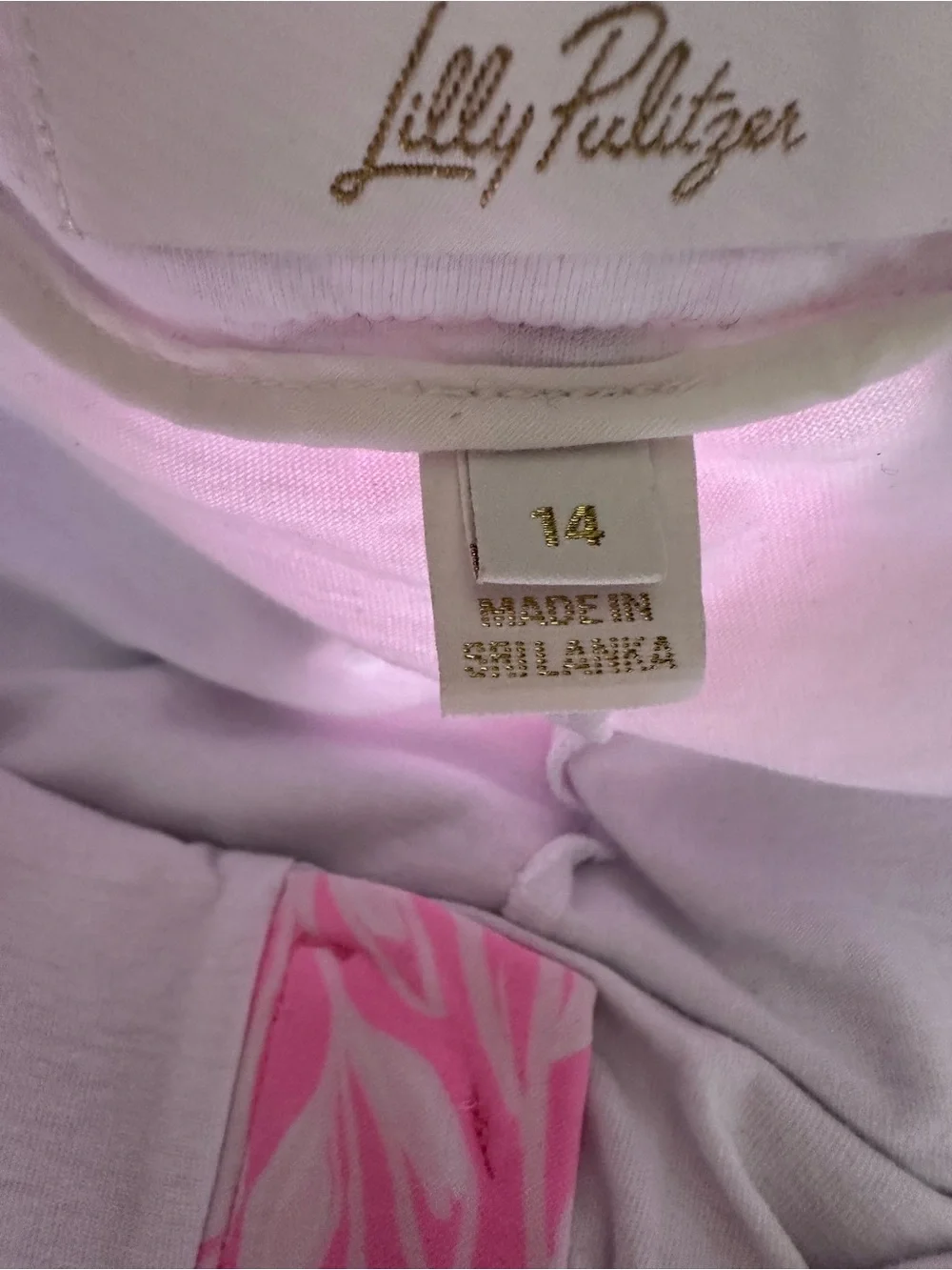 Bundle pack of 2 Lilly Pulitzer Pink & Aqua Floral skorts - (Pair)